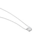 Collier Solitaire Victoria Platine Blanc Diamant - Colliers Femme | Histoire d&rsquo;Or