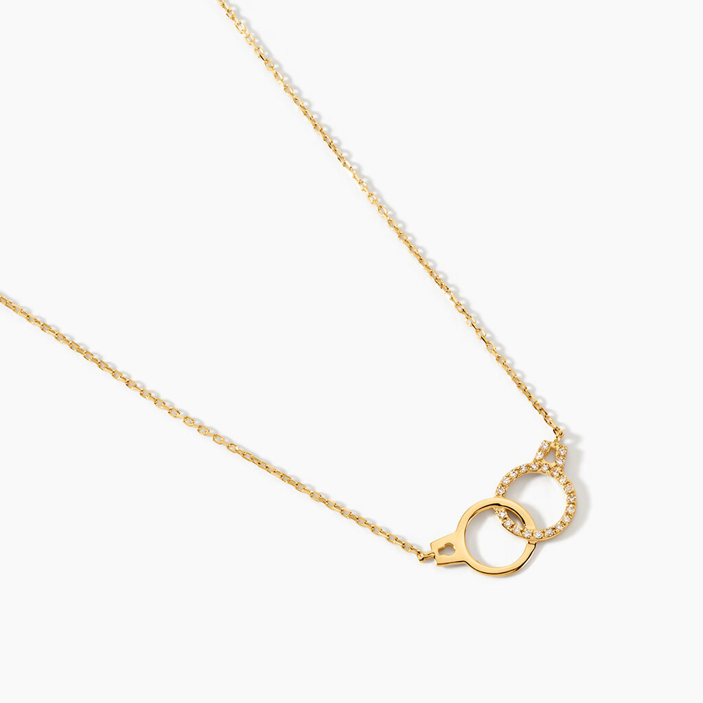 Collier Nahee Or Jaune Diamant - Colliers Femme | Histoire d&rsquo;Or