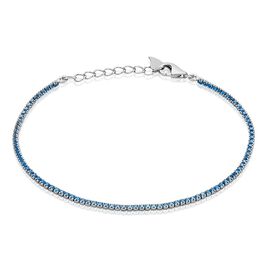 Bracelet Pierrette Argent Blanc Oxyde De Zirconium - Bracelets fantaisie Femme | Histoire d’Or