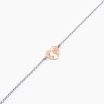 Bracelet Argent Bicolore Toyo - Bracelets Femme | Histoire d&rsquo;Or