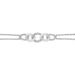 Bracelet Link Argent Blanc Céramique Et Oxyde De Zirconium - Bracelets Femme | Histoire d’Or