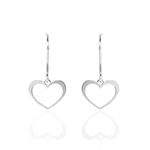 Boucles D'oreilles Pendantes Cosima Argent Blanc - Boucles d'oreilles fantaisie Femme | Histoire d&rsquo;Or