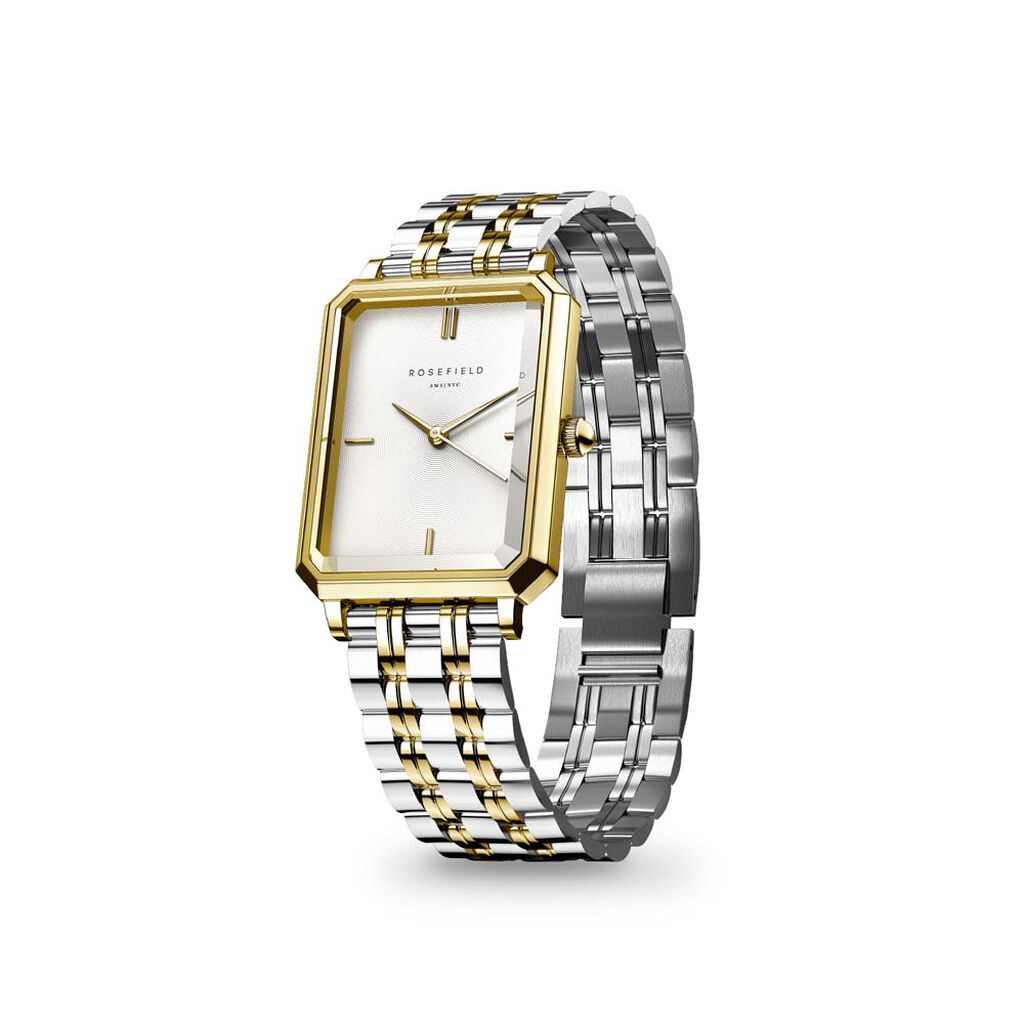 Montre Rosefield Octagon Xs Blanc - Id&eacute;es cadeaux Femme | Histoire d&rsquo;Or