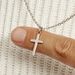 Pendentif Tifene Argent Blanc - Pendentifs Croix Famille | Histoire d’Or