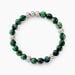 Bracelet Adonis Acier Blanc Unakite - Bracelets Homme | Histoire d’Or