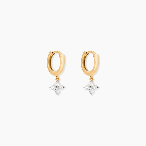 Bijoux D'Oreilles Eternal Spring Or Jaune Diamant - Ear cuffs Femme | Histoire d&rsquo;Or