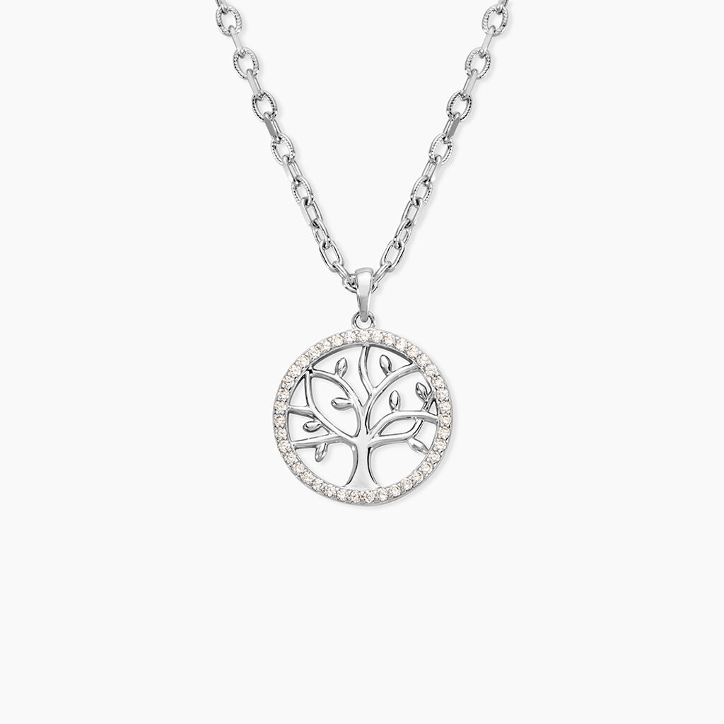 Collier Argent Urcisse Oxydes De Zirconium - Colliers Femme | Histoire d&rsquo;Or