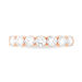 Alliance Eloise Or Rose Diamant - Alliances Femme | Histoire d’Or