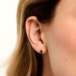 Boucles D'Oreilles Puces Tiffani Plaqu&eacute; Or Jaune Oxyde De Zirconium - Boucles d'oreilles fantaisie Femme | Histoire d&rsquo;Or