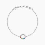 Bracelet Argent Giustino Oxydes De Zirconium - Bracelets Femme | Histoire d&rsquo;Or