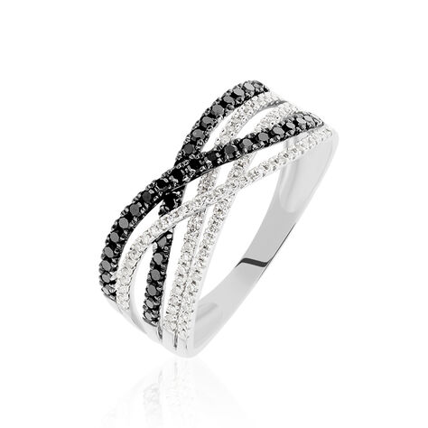 Bague Julianne Or Blanc Diamant - Bagues avec pierre Femme | Histoire d’Or