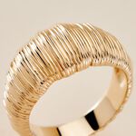 Bague Ariane Plaqu&eacute; Or Jaune - Bagues fantaisie Femme | Histoire d&rsquo;Or