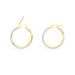 Créoles Lolly Or Bicolore - Boucles d'oreilles créoles Femme | Histoire d’Or