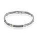 Bracelet Naemie Or Acier Blanc - Bracelets Homme | Histoire d’Or