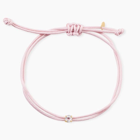 Bracelet Tarina Or Jaune Oxyde De Zirconium - Bracelets cordon Enfant | Histoire d&rsquo;Or