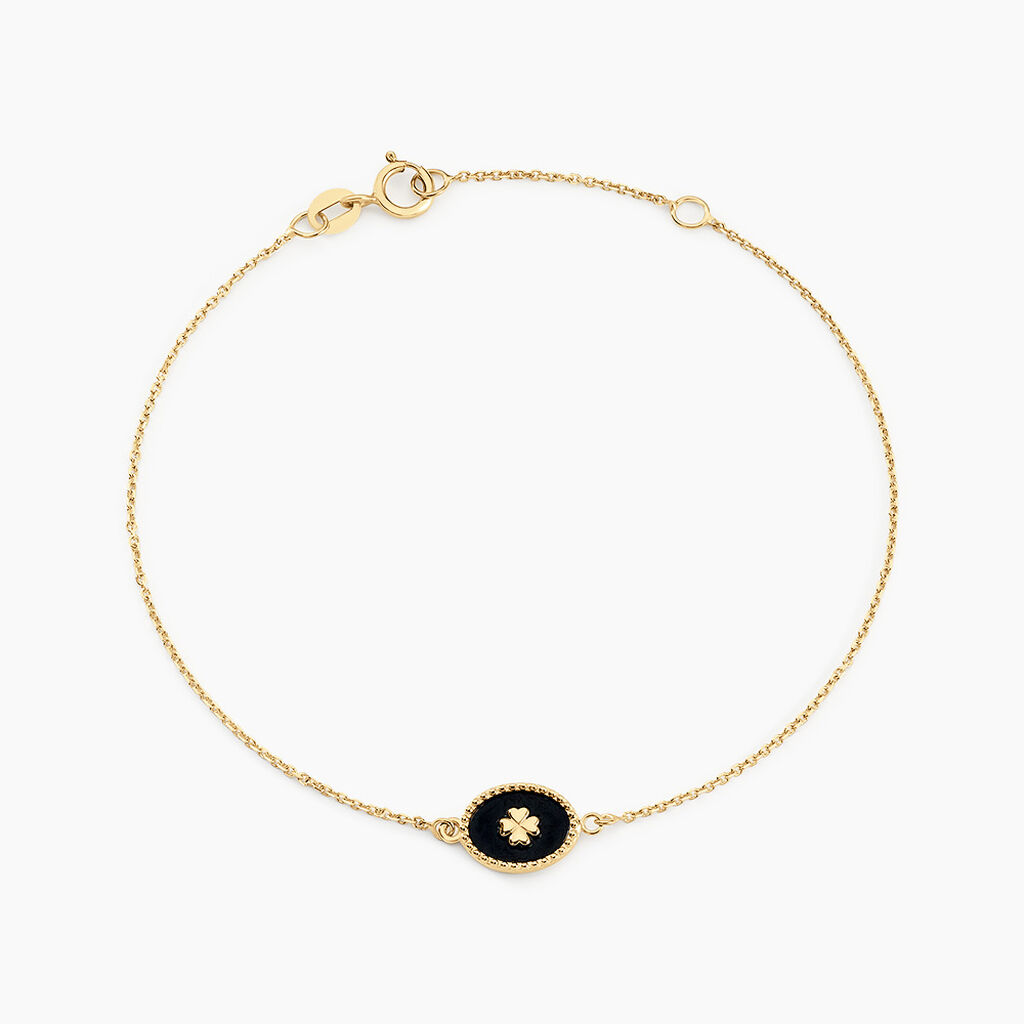 Bracelet Black Jack Or Jaune - Bracelets Femme | Histoire d&rsquo;Or