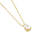 Collier Naellya Plaqu&eacute; Or Jaune Oxyde De Zirconium - Colliers fantaisie Femme | Histoire d&rsquo;Or