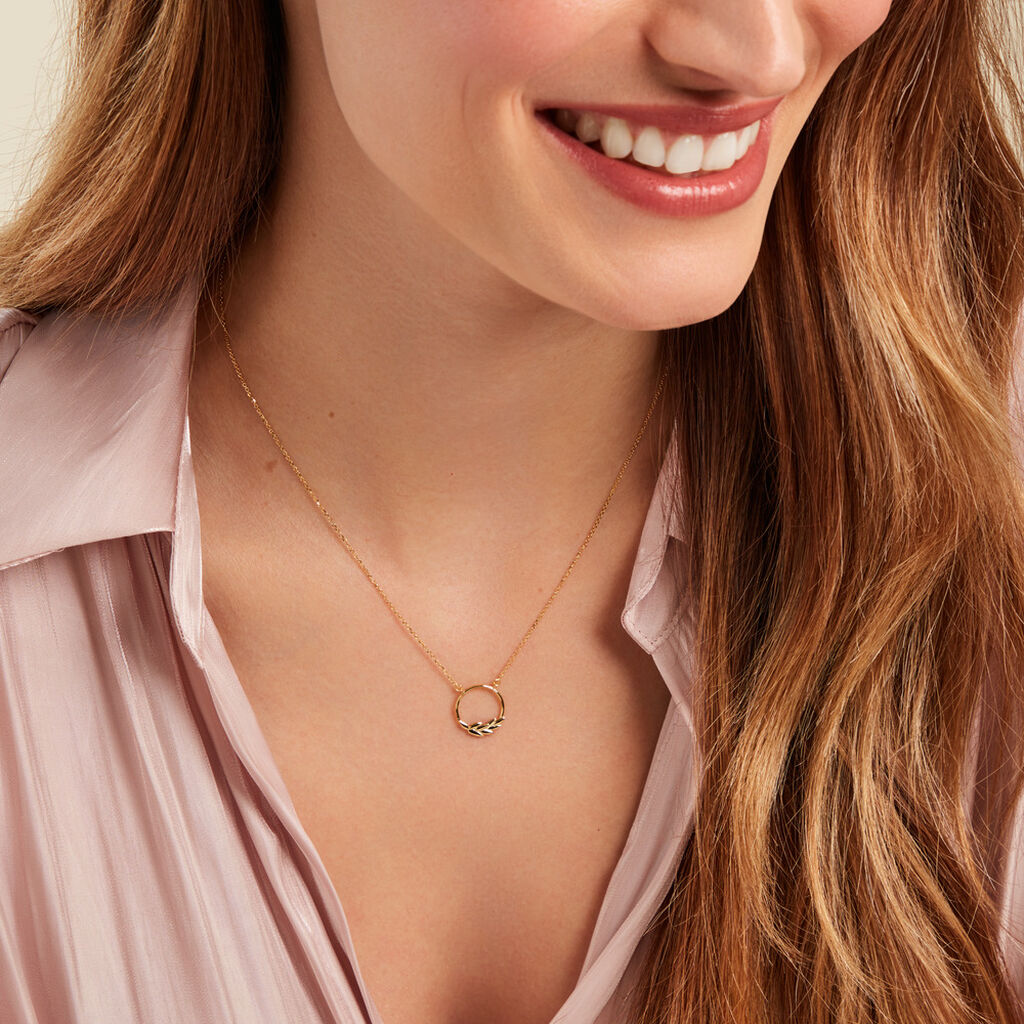 Collier Leafora Or Jaune - Colliers Femme | Histoire d’Or