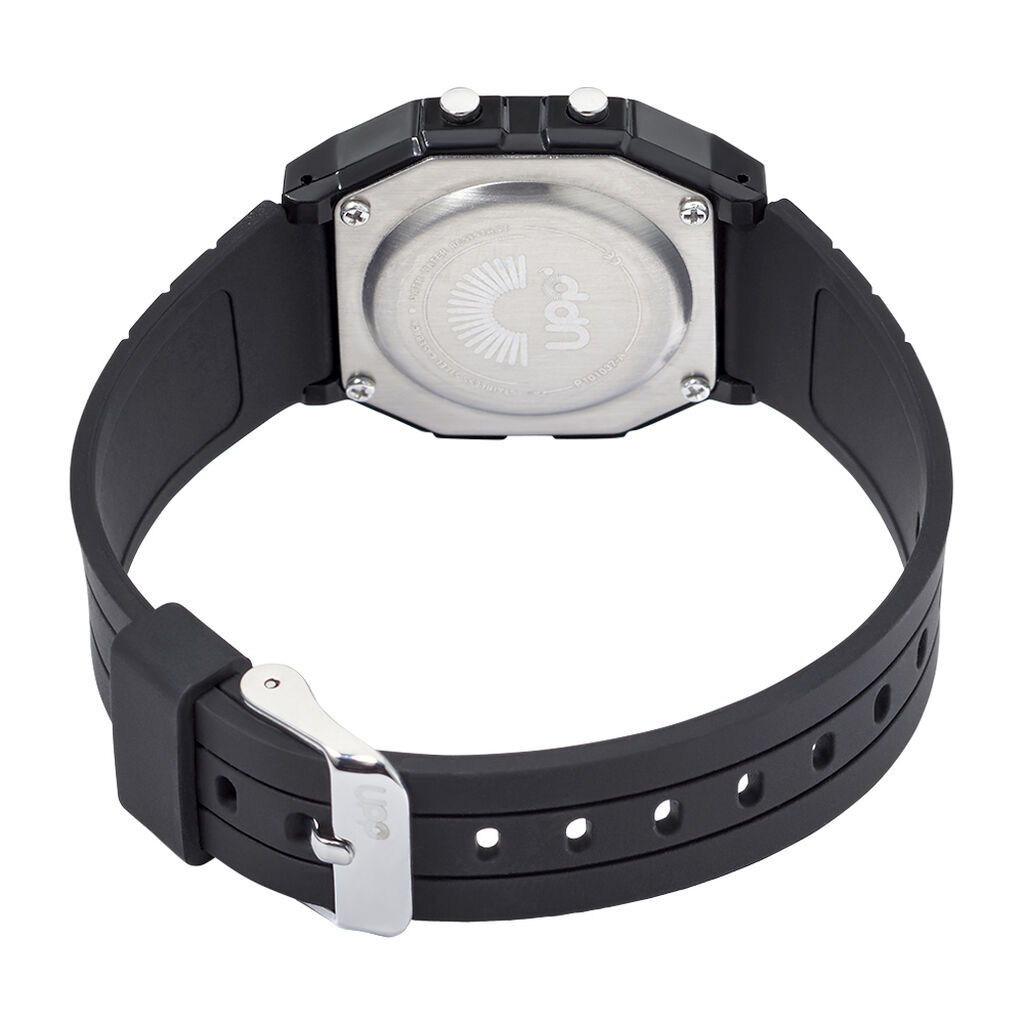Montre Upp Square Noir - Id&eacute;es cadeaux Enfant | Histoire d&rsquo;Or