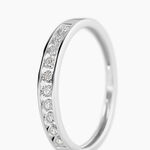 Bague Cherrlinna Or Blanc Diamant - Bagues avec pierre Femme | Histoire d&rsquo;Or
