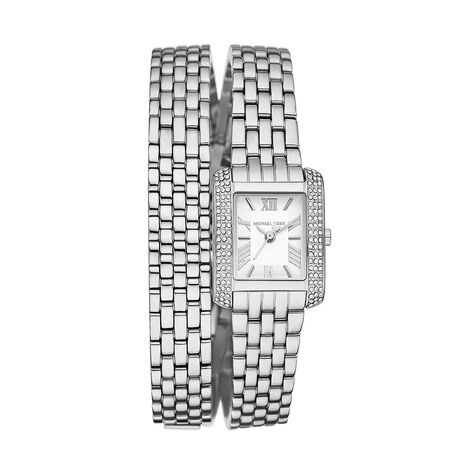 Montre Michael Kors Emery Blanc - Montres Femme | Histoire d’Or