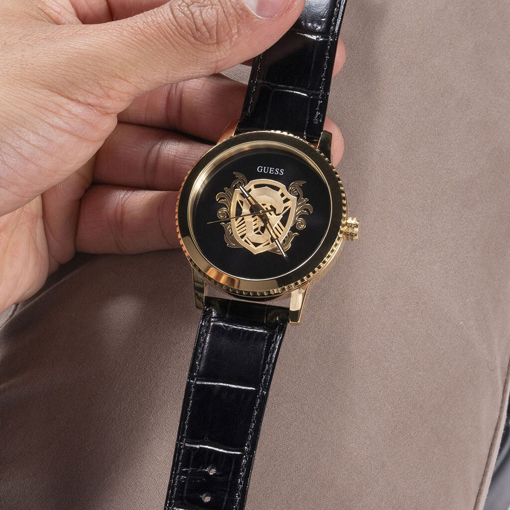 Montre Guess Monarch Noir - Montres Homme | Histoire d’Or