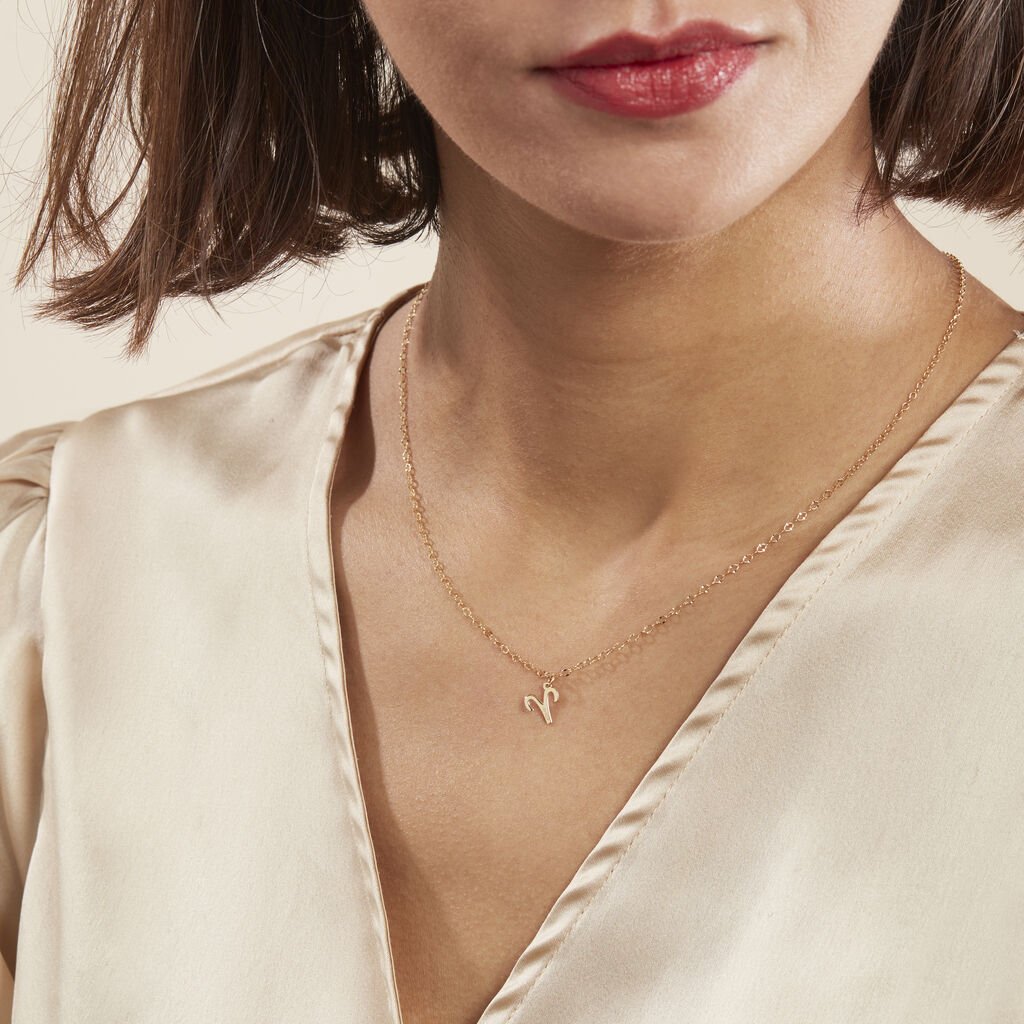 Pendentif Or Jaune Alibiza - Pendentifs Zodiaque Famille | Histoire d’Or