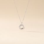 Collier Syrena Or Blanc Diamant - Colliers Femme | Histoire d&rsquo;Or