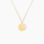 Collier Benedicte Message Or Jaune - Colliers Enfant | Histoire d&rsquo;Or