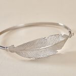 Bracelet Jonc Euriell Argent Blanc - Bracelets joncs Femme | Histoire d&rsquo;Or