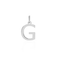 Pendentif Ionia Lettre Or Blanc
