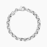 Bracelet Carola Argent Blanc - Bracelets cha&icirc;ne Femme | Histoire d&rsquo;Or