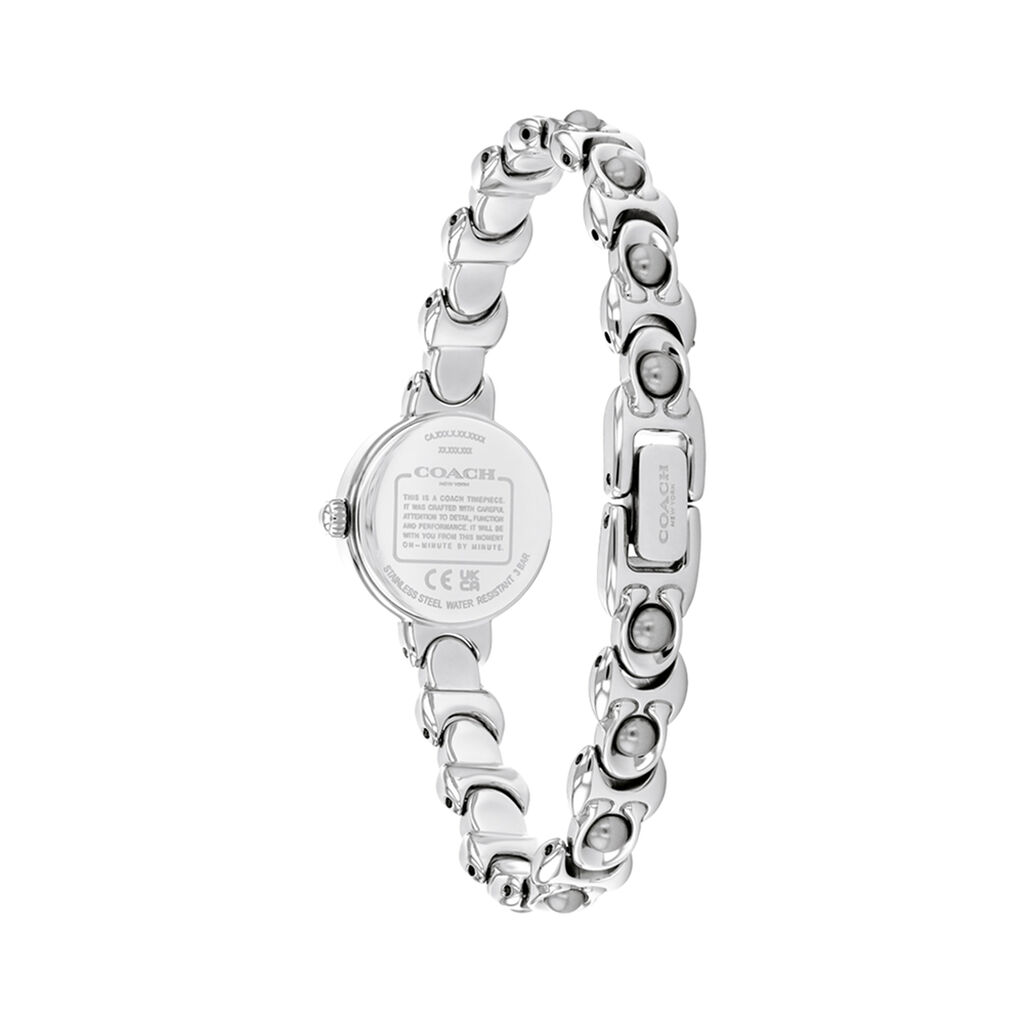 Montre Coach Iris Nacre Blanche - Montres Femme | Histoire d&rsquo;Or