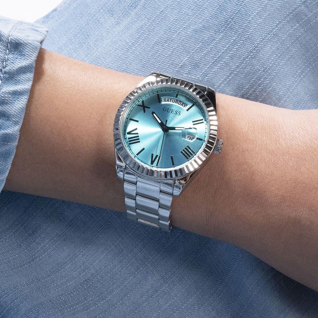 Montre Guess Luna Bleu - Montres Femme | Histoire d’Or