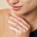 Collier Argent Temusio Oxydes De Zirconium - Colliers fantaisie Femme | Histoire d&rsquo;Or