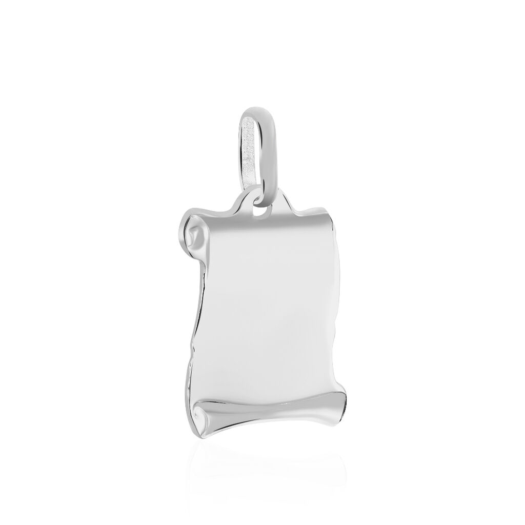 Pendentif Zodiaque Parchemin Argent Blanc - Pendentifs Zodiaque Famille | Histoire d’Or