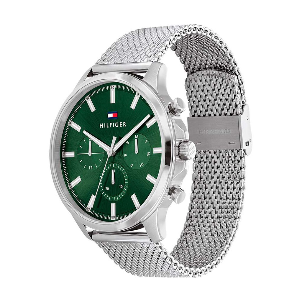 Montre Tommy Hilfiger Ryder Vert - Montres Homme | Histoire d&rsquo;Or