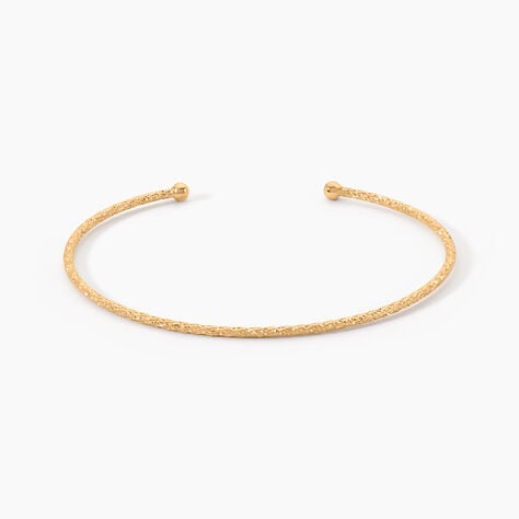 Bracelet Jonc Bohemian Plaqu&eacute; Or Jaune - Bracelets joncs Femme | Histoire d&rsquo;Or