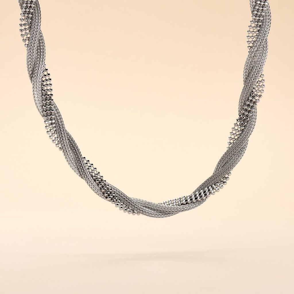 Collier Sheridan Argent Blanc - Colliers Femme | Histoire d’Or