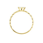 Bague Or Jaune Adlai Diamants - Bagues avec pierre Femme | Histoire d&rsquo;Or