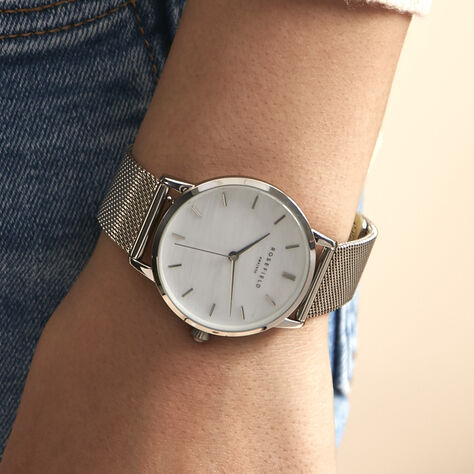 Montre Michael Kors Fossil Lennox Blanc - Montres Femme | Histoire d’Or