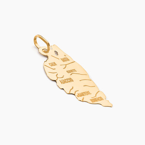 Pendentif Gaietana Corse Or Jaune - Pendentifs Famille | Histoire d’Or