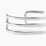 Bracelet Jonc Adel Acier Blanc - Bracelets joncs Femme | Histoire d&rsquo;Or