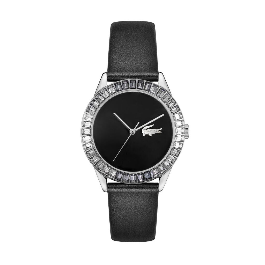 Montre Lacoste Ladycroc Noir - Montres Femme | Histoire d’Or