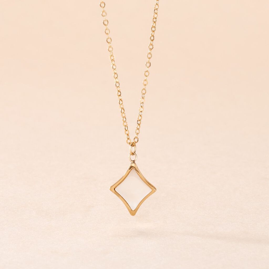 Collier Marvella Or Jaune Nacre - Colliers Femme | Histoire d’Or