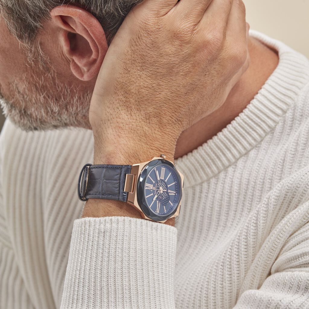 Montre Montignac Bleu - Montres Homme | Histoire d’Or