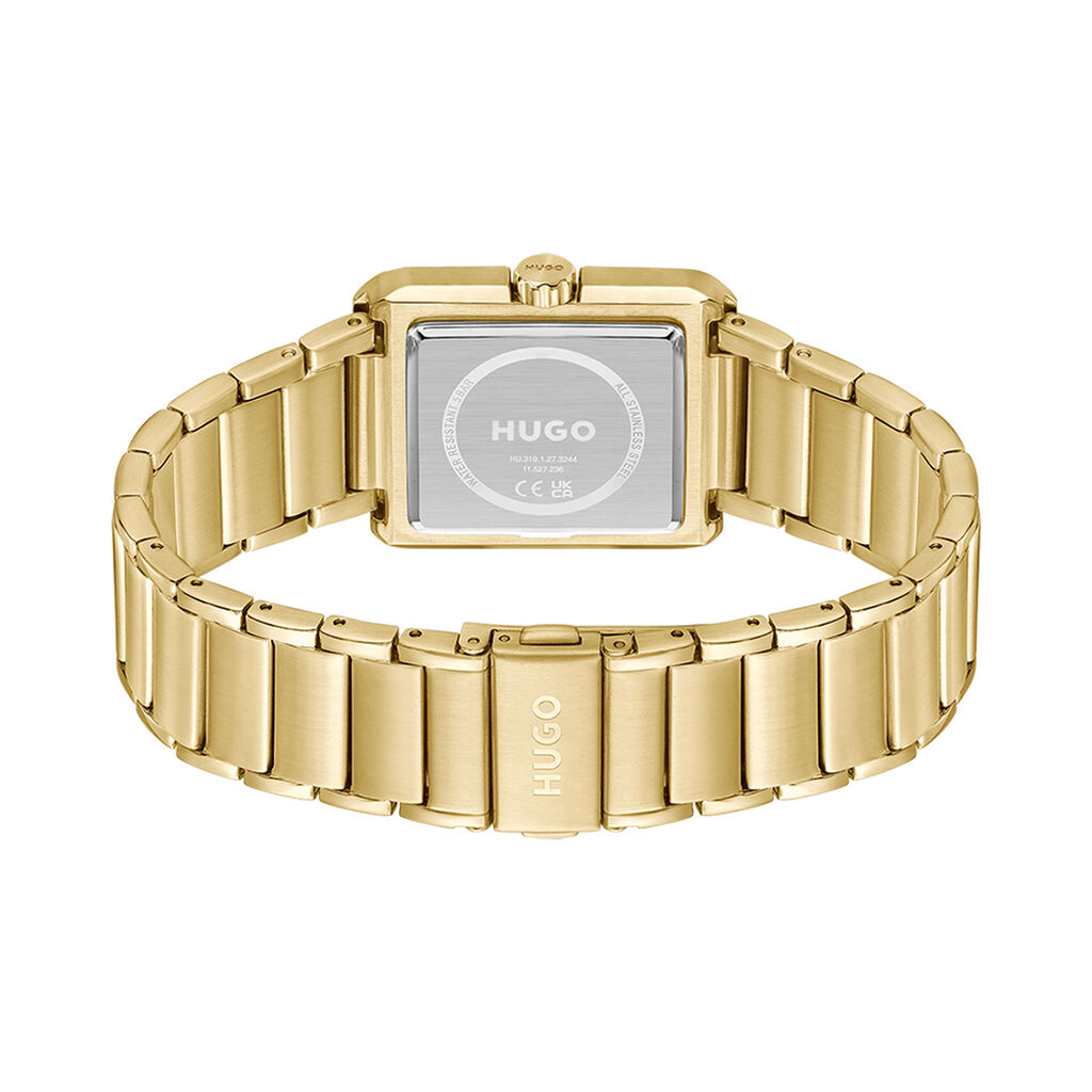Montre Hugo Thrive Analog Doré - Montres Homme | Histoire d’Or