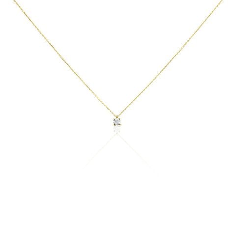 Collier Elfa Or Jaune Diamant - Colliers Femme | Histoire d&rsquo;Or