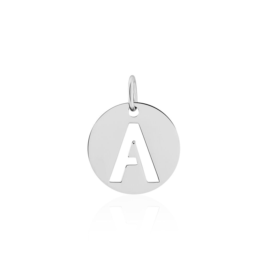 Pendentif Elio A Argent Blanc