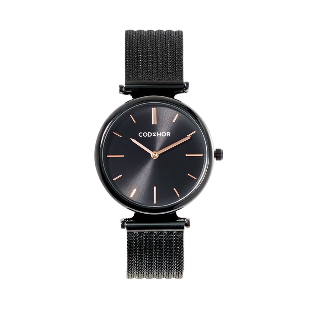 Montre Codhor Nidia Noir - Montres Femme | Histoire d’Or